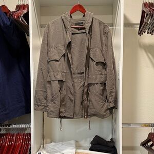 Club Monaco Green Utility Jacket